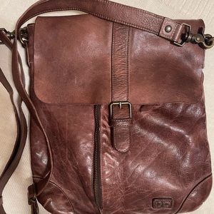 Bed Stu Jack Distressed Leather Crossbody Bag